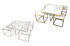 Jamie Square Set of 5 Piece Coffee Table and Side Tables