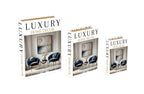 Luxe Home Décor Designer Faux Décor Table Book Box - 3 Size Available