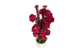 Vibrant Rose Bouquet - Vase Flower Arrangement