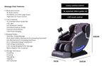 Premium 4D Massage Recliner, Zero Gravity Full Body - Voice Control & LCD Screen