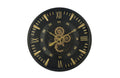Brandon 80Cm Oversized Mechanical Moving Gear Clock