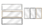 Beaded mirror trays in silver, gold, black – glam style in 2 sizes.