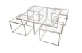 Jamie Square Set of 5 Piece Coffee Table and Side Tables